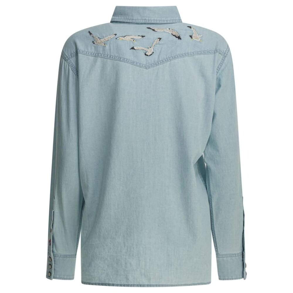 Filson Embroidered Western Casual Shirt Tag Size L Women - Picture 2 of 4